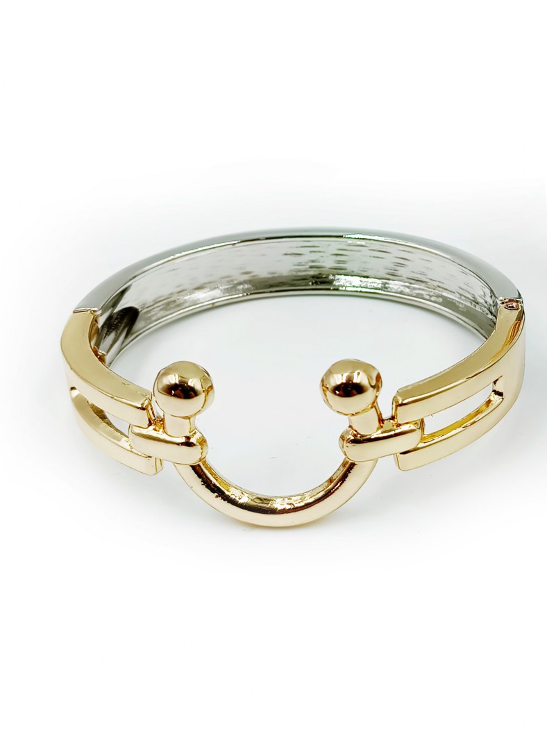 Tarnish-No-More Shining Golden-Silver Colour Bracelets with Lasting Beauty